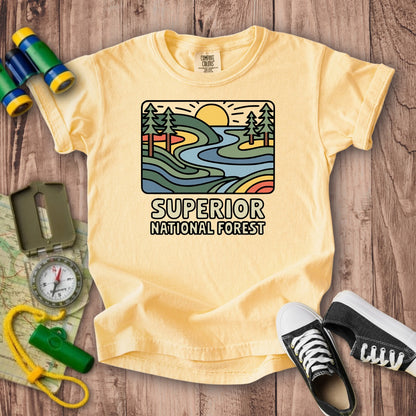 Superior National Forest Kids Cotton T-Shirt