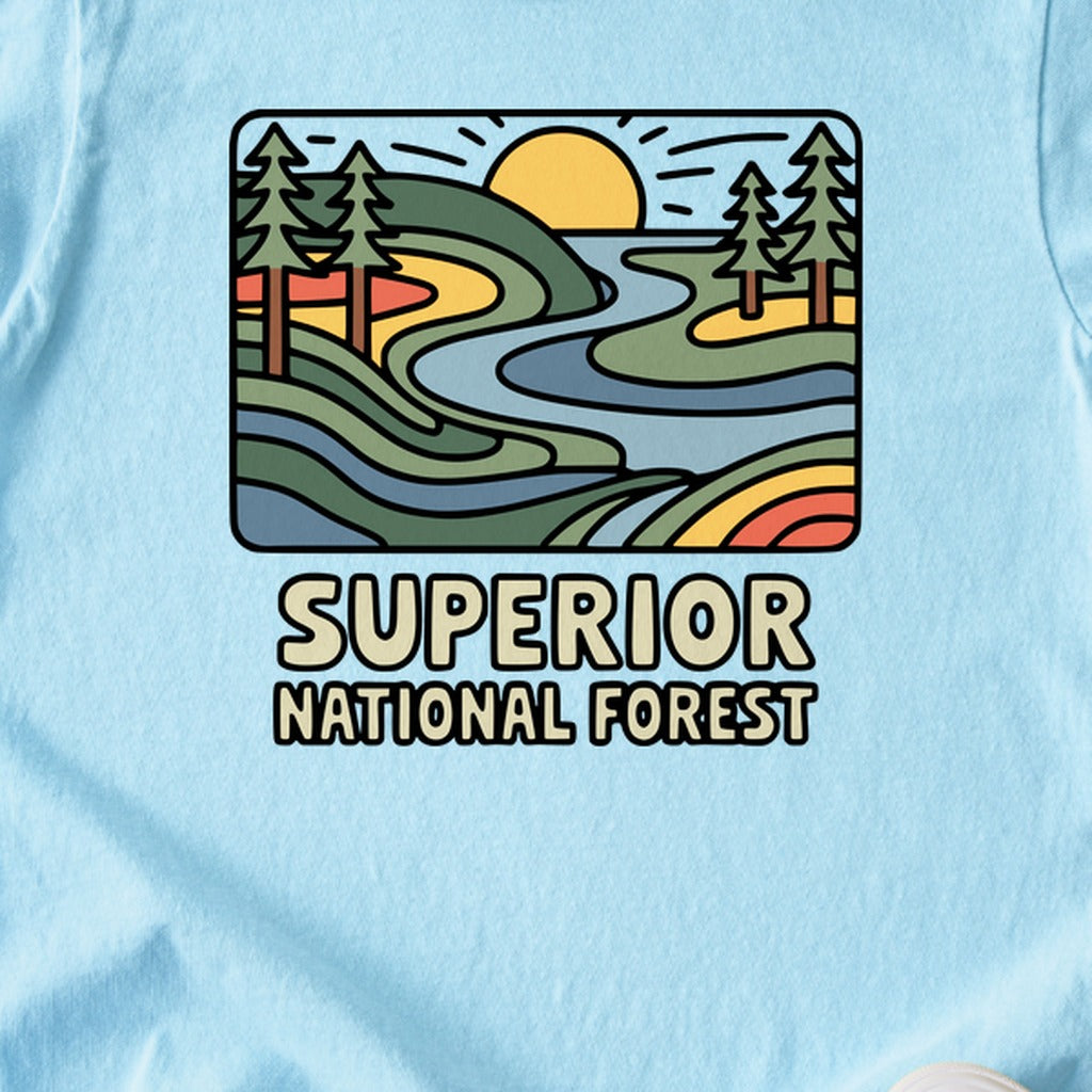 Superior National Forest Kids Cotton T-Shirt
