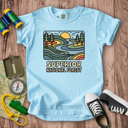 Superior National Forest Kids Cotton T-Shirt
