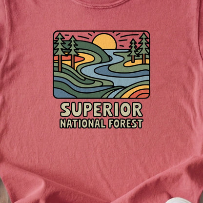 Superior National Forest Kids Cotton T-Shirt
