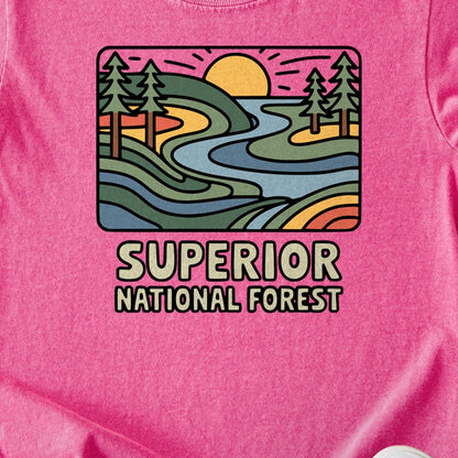 Superior National Forest Kids Cotton T-Shirt