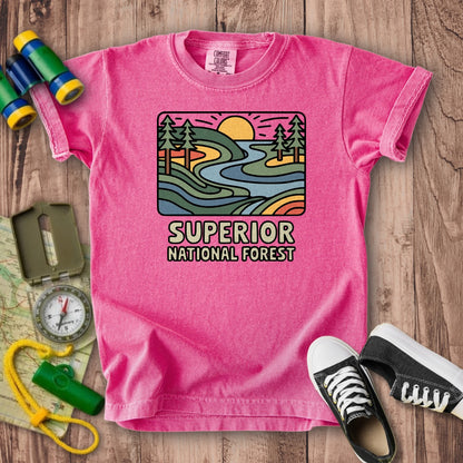 Superior National Forest Kids Cotton T-Shirt