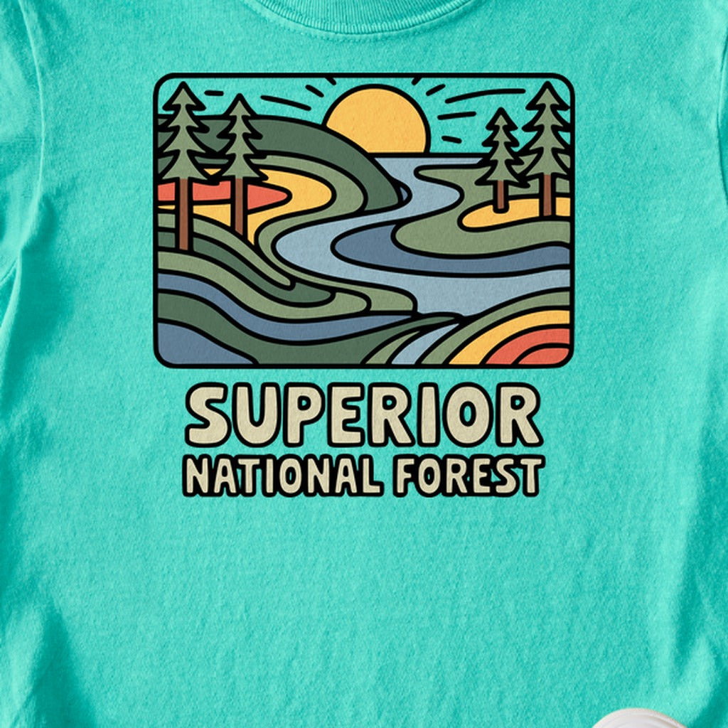Superior National Forest Kids Cotton T-Shirt