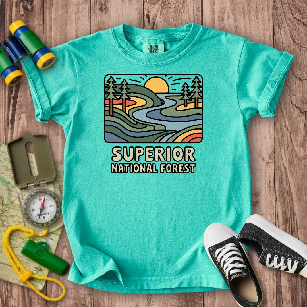 Superior National Forest Kids Cotton T-Shirt