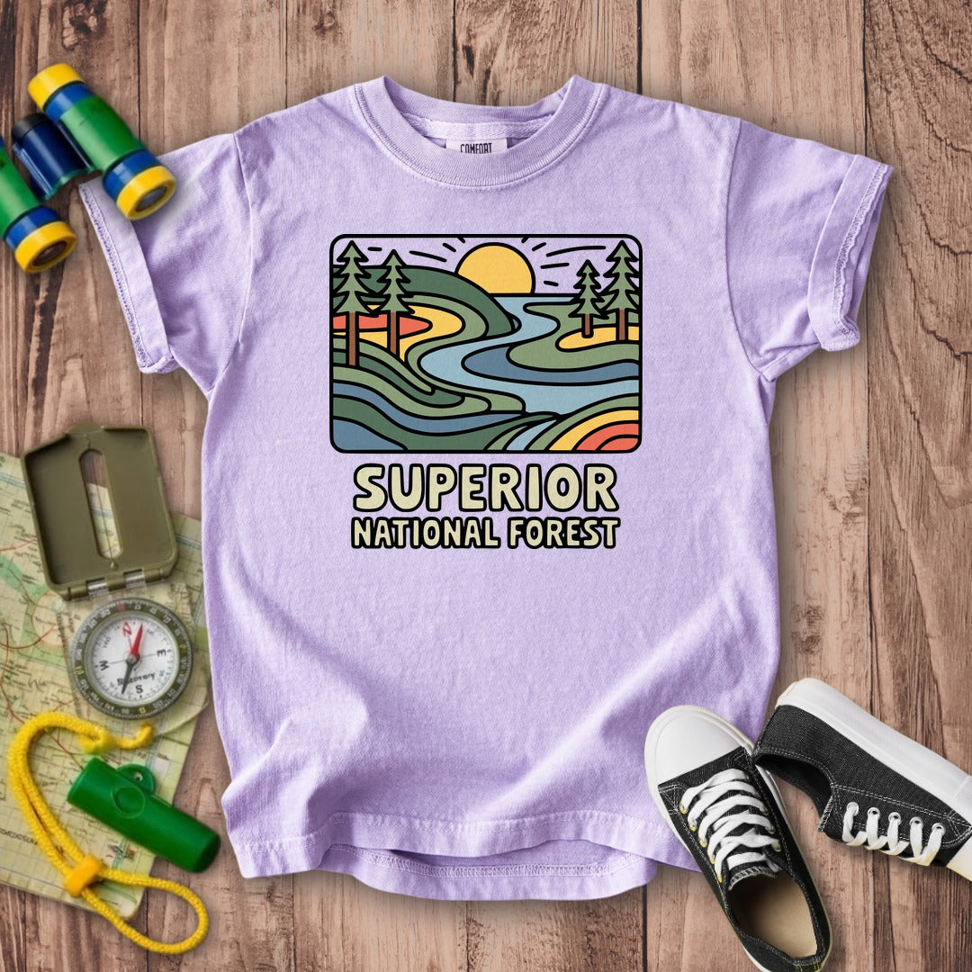 Superior National Forest Kids Cotton T-Shirt