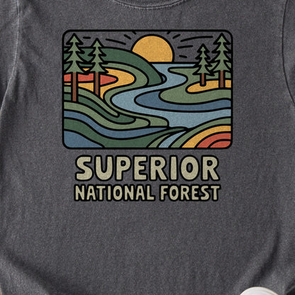 Superior National Forest Kids Cotton T-Shirt