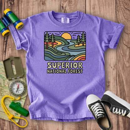 Superior National Forest Kids Cotton T-Shirt