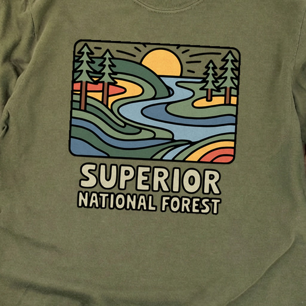 Superior National Forest Cotton Long Sleeve