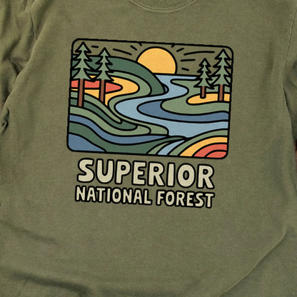 Superior National Forest Cotton Long Sleeve