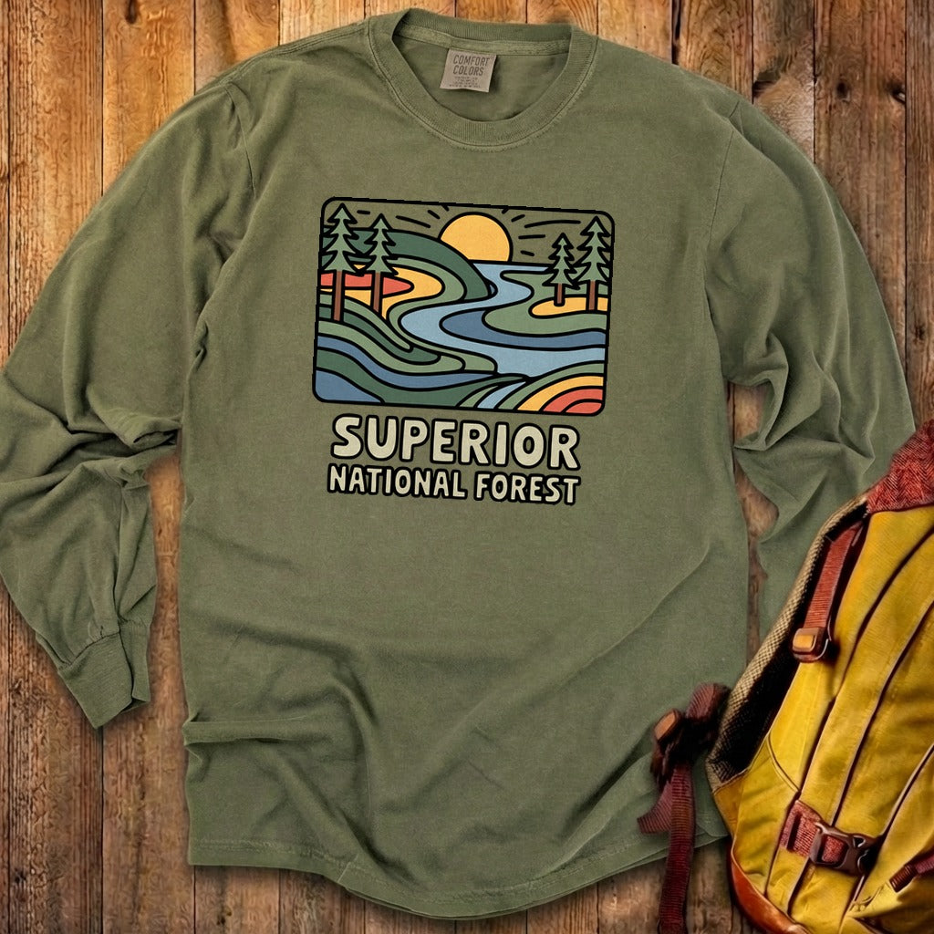 Superior National Forest Cotton Long Sleeve