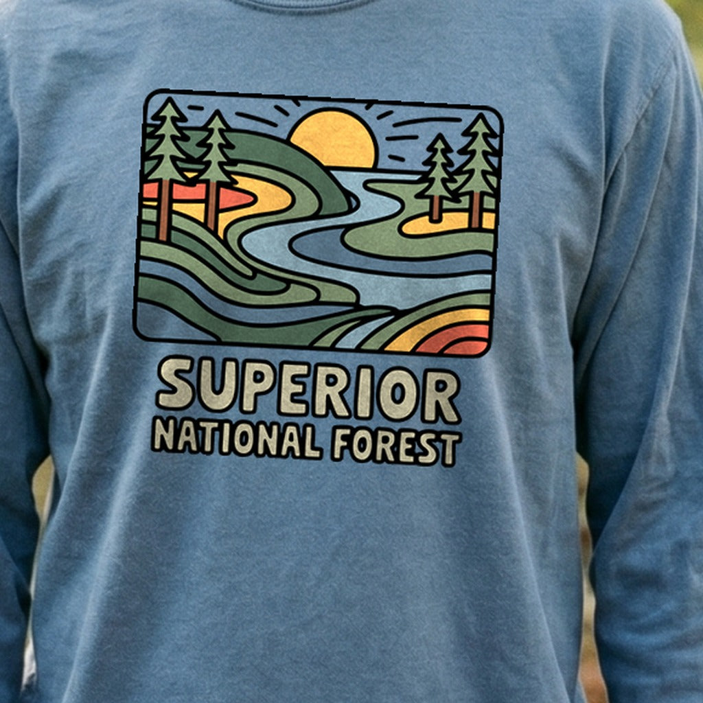 Superior National Forest Cotton Long Sleeve