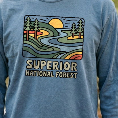 Superior National Forest Cotton Long Sleeve
