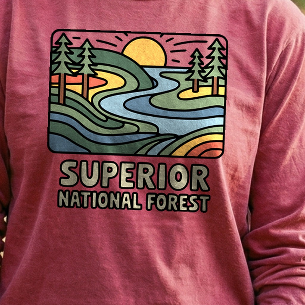 Superior National Forest Cotton Long Sleeve