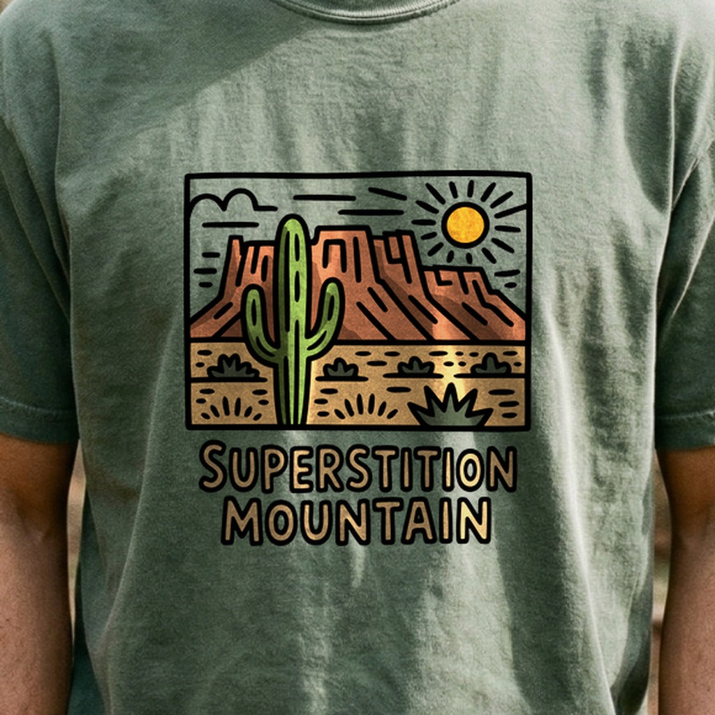 Superstition Mountain Cotton T-Shirt