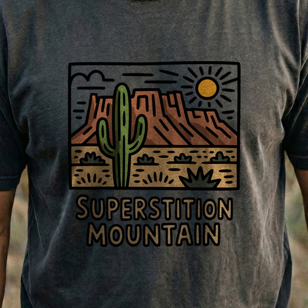 Superstition Mountain Cotton T-Shirt