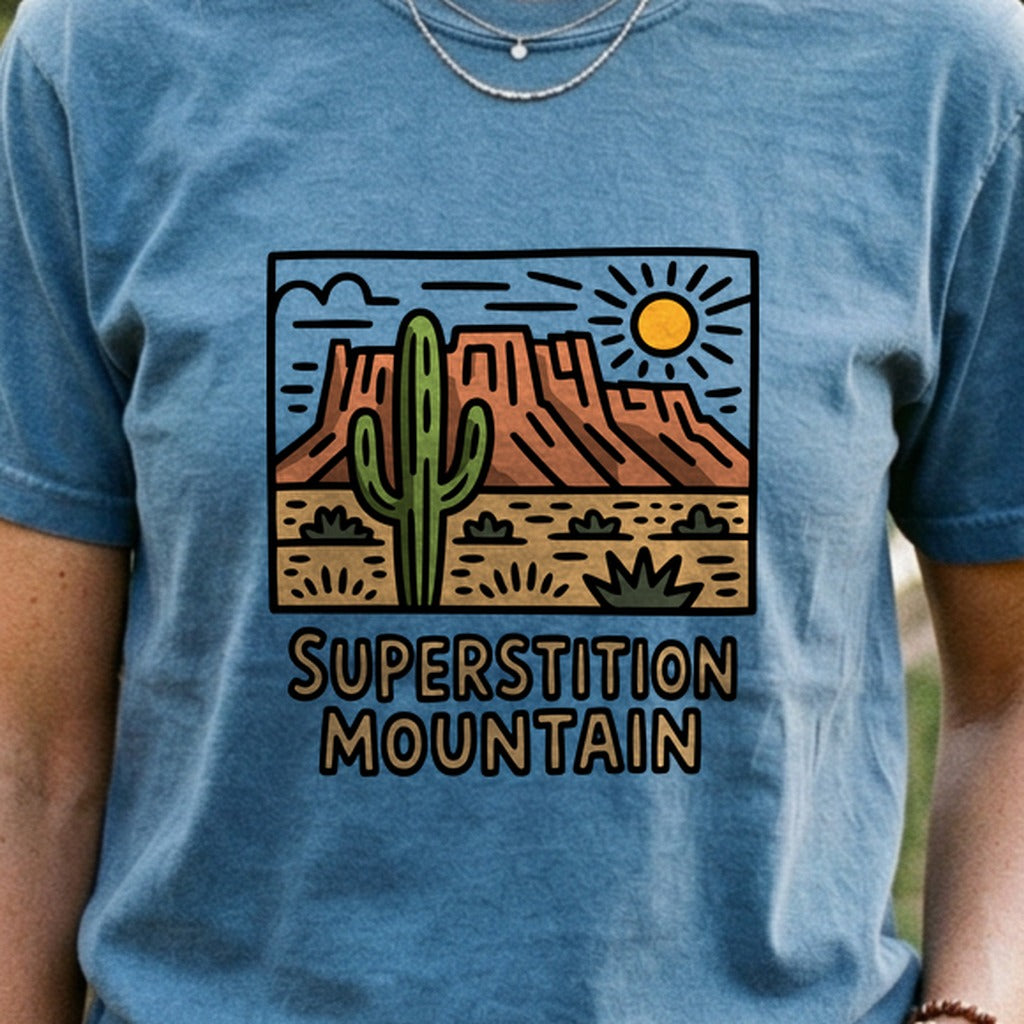 Superstition Mountain Cotton T-Shirt