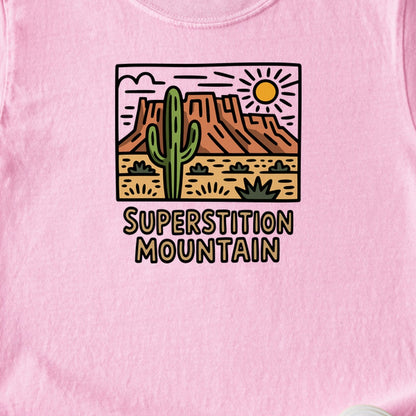Superstition Mountain Kids Cotton T-Shirt