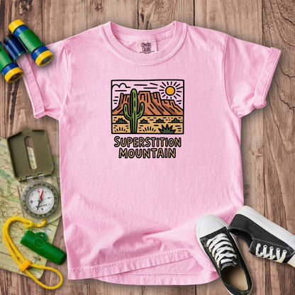 Superstition Mountain Kids Cotton T-Shirt