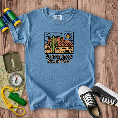 Superstition Mountain Kids Cotton T-Shirt