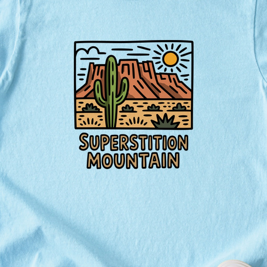 Superstition Mountain Kids Cotton T-Shirt