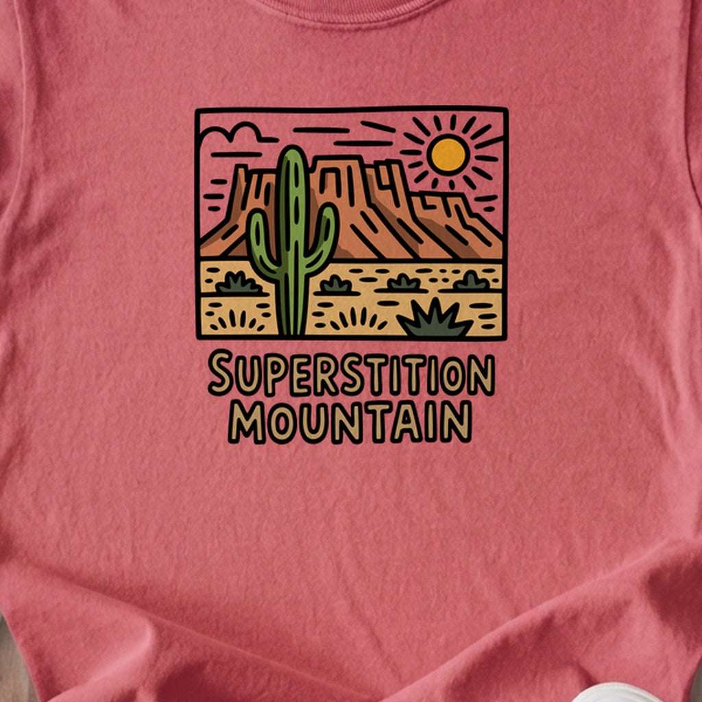 Superstition Mountain Kids Cotton T-Shirt