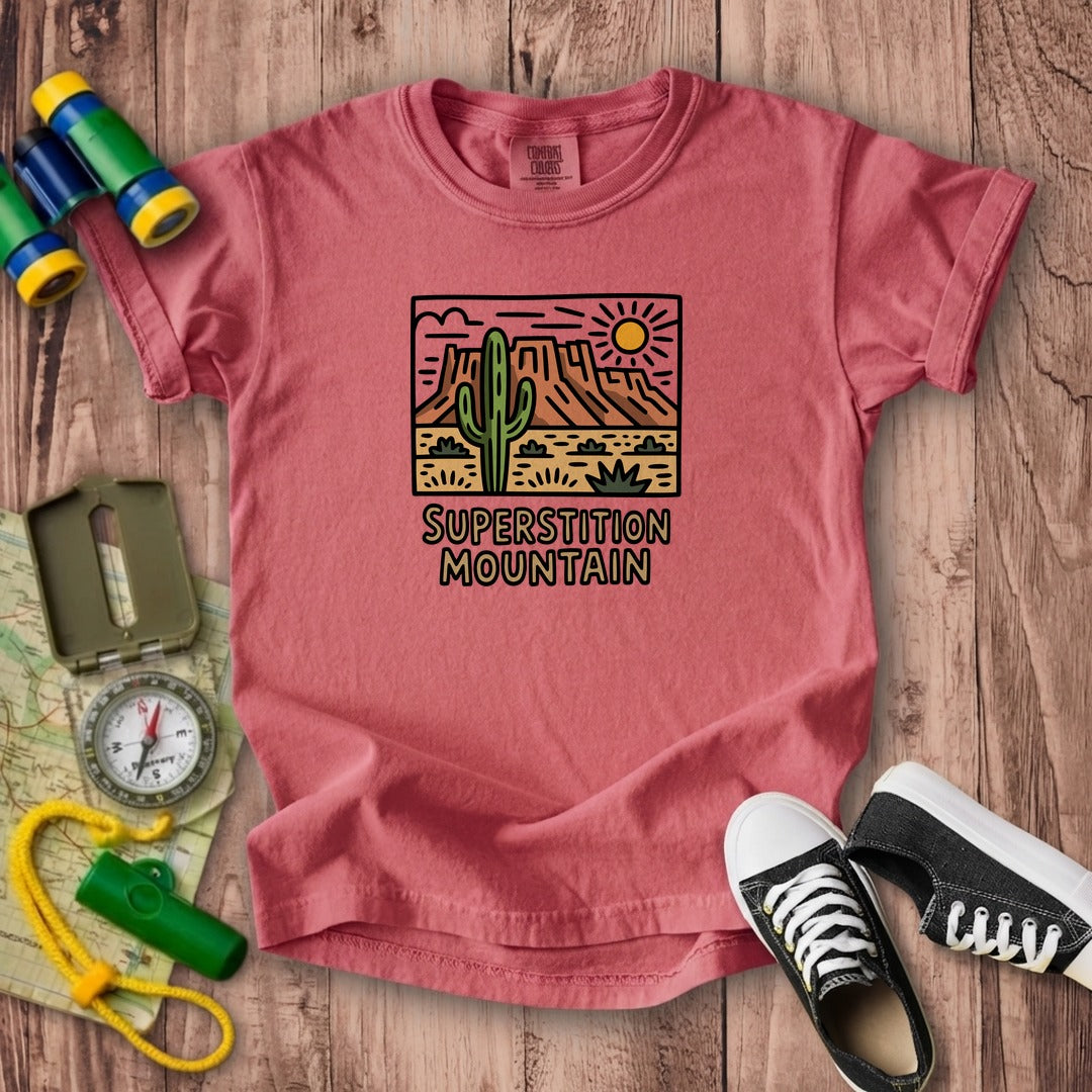 Superstition Mountain Kids Cotton T-Shirt