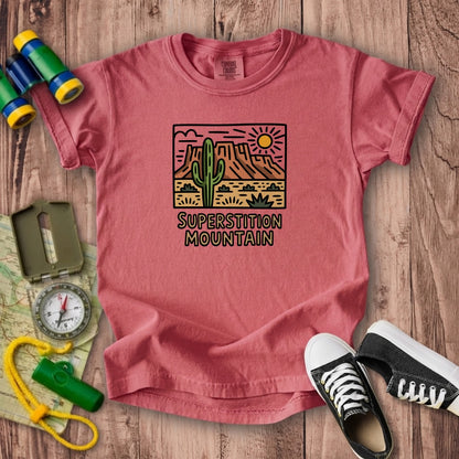 Superstition Mountain Kids Cotton T-Shirt
