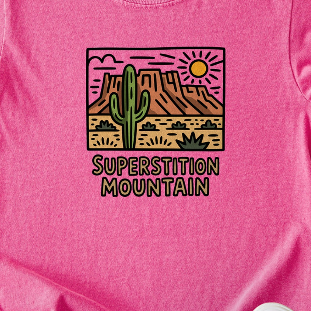 Superstition Mountain Kids Cotton T-Shirt