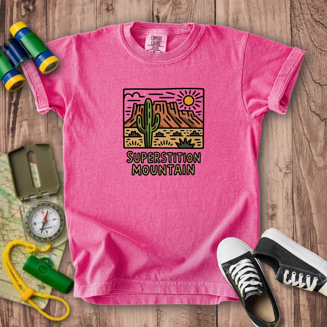 Superstition Mountain Kids Cotton T-Shirt