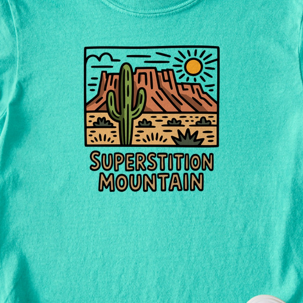 Superstition Mountain Kids Cotton T-Shirt