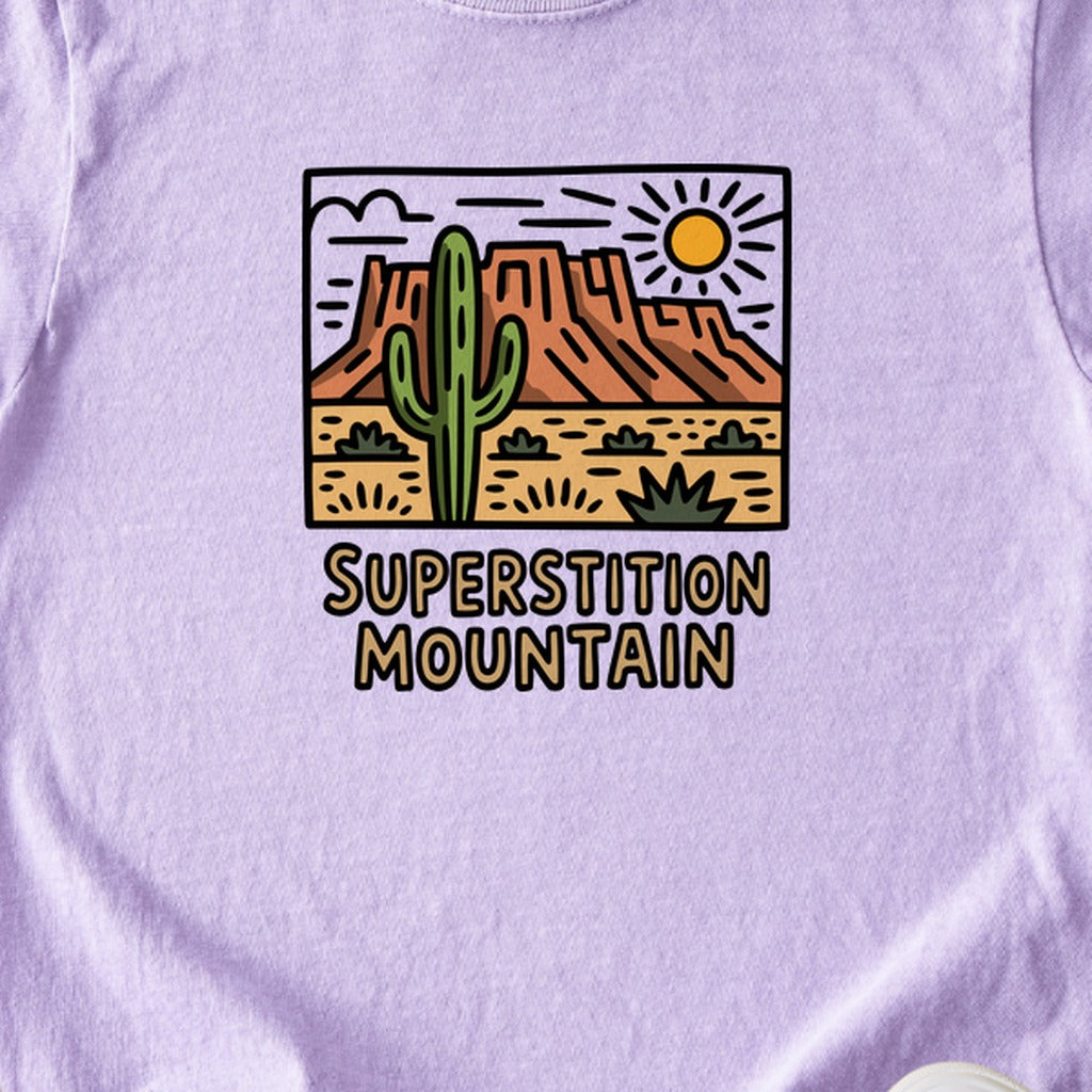 Superstition Mountain Kids Cotton T-Shirt