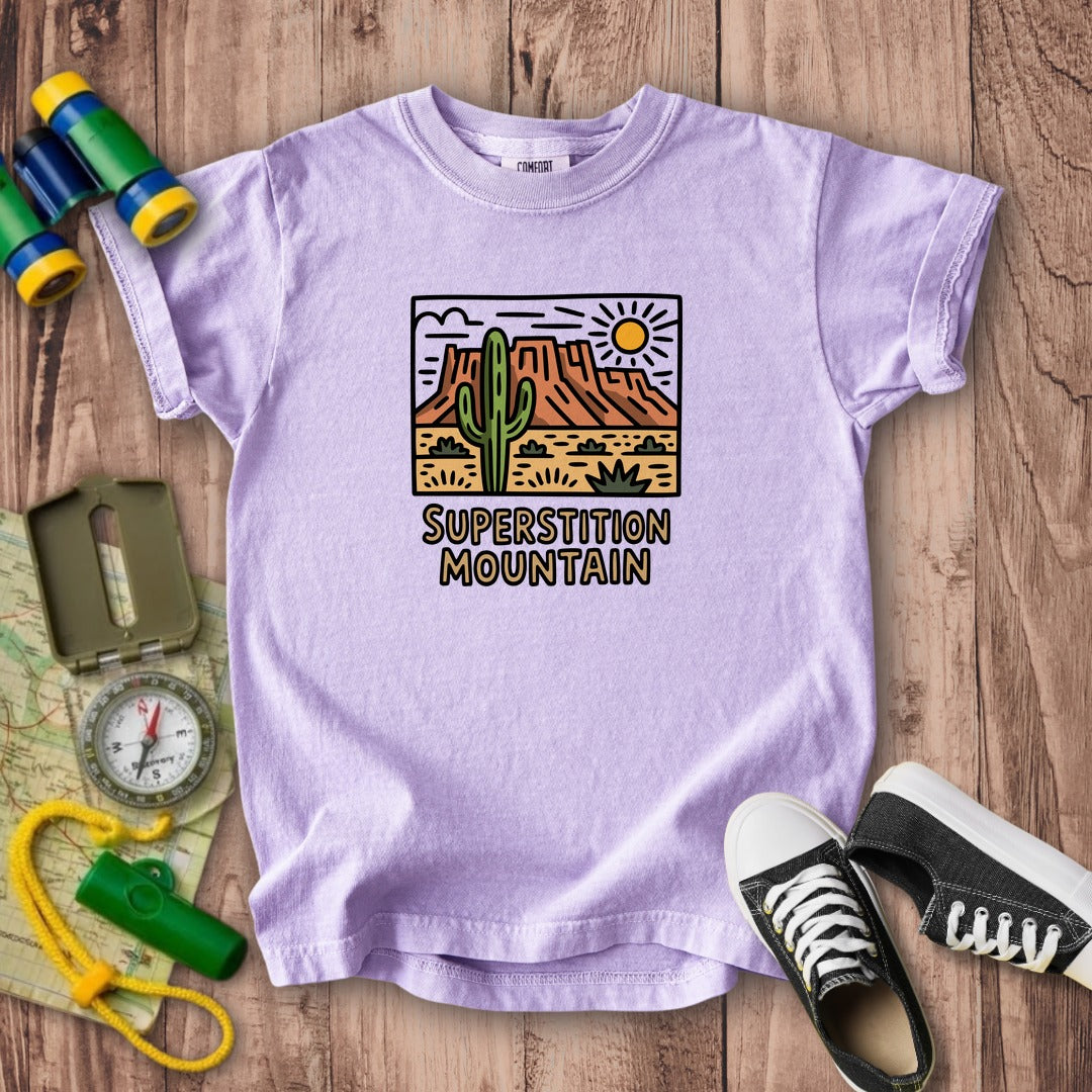 Superstition Mountain Kids Cotton T-Shirt