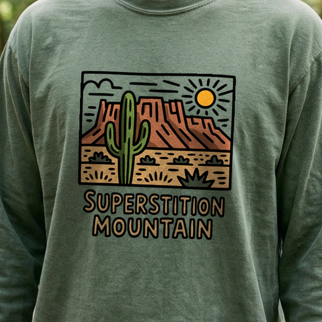 Superstition Mountain Cotton Long Sleeve
