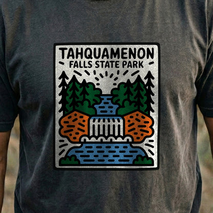 Tahquamenon Falls State Park Cotton T-Shirt