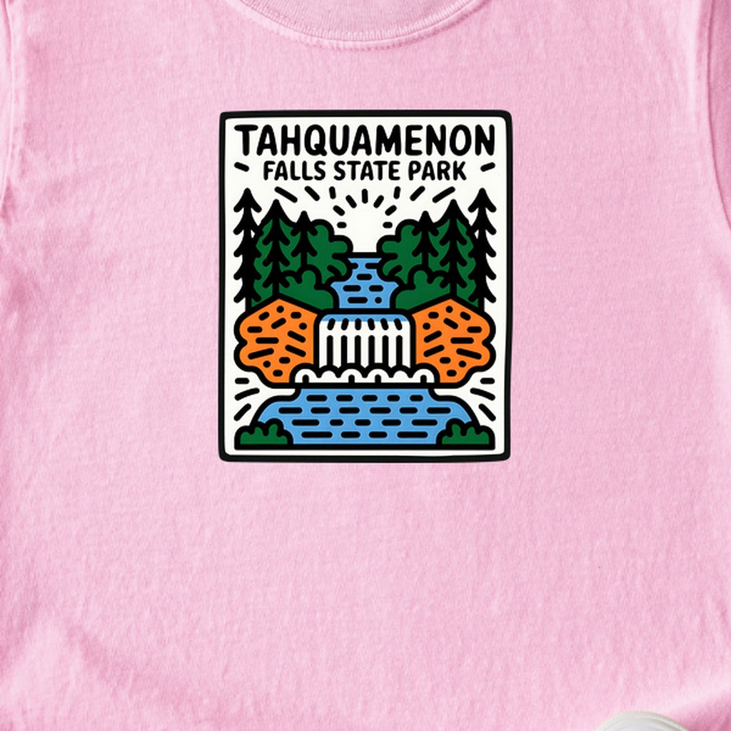 Tahquamenon Falls State Park Kids Cotton T-Shirt