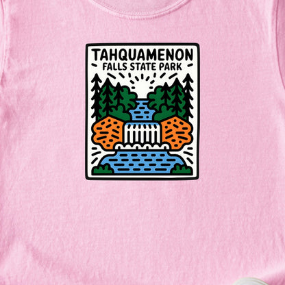 Tahquamenon Falls State Park Kids Cotton T-Shirt