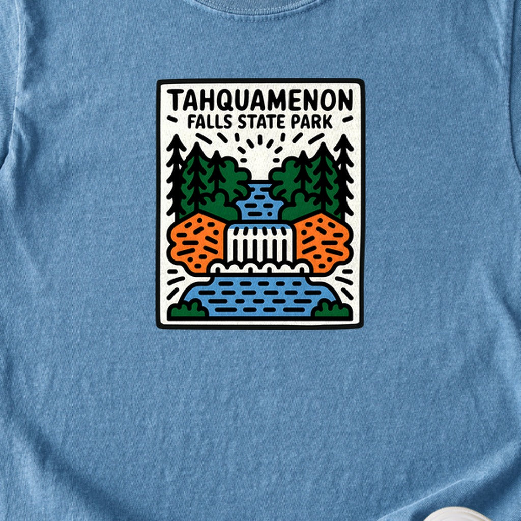 Tahquamenon Falls State Park Kids Cotton T-Shirt