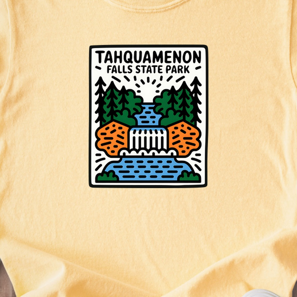 Tahquamenon Falls State Park Kids Cotton T-Shirt