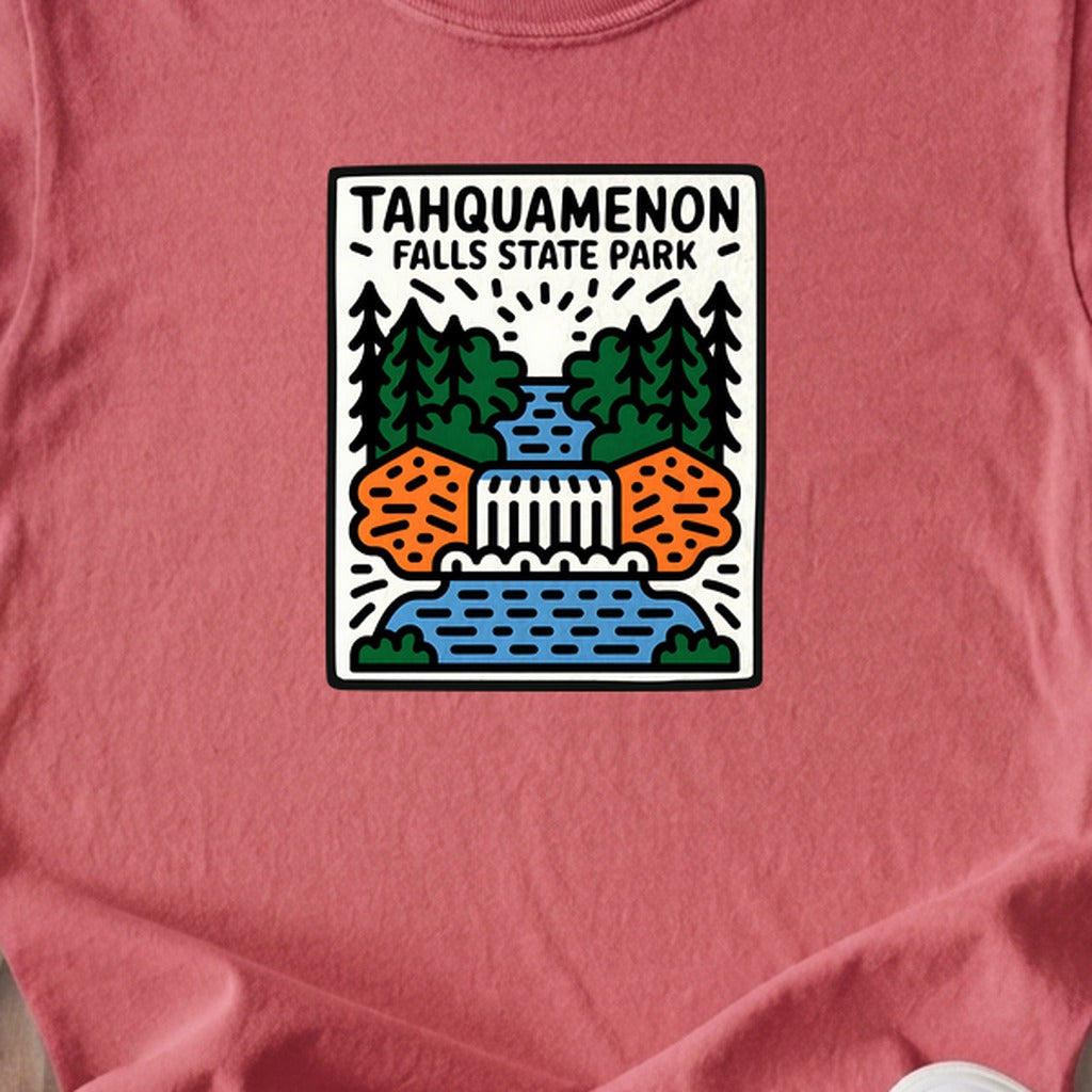 Tahquamenon Falls State Park Kids Cotton T-Shirt
