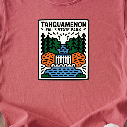 Tahquamenon Falls State Park Kids Cotton T-Shirt