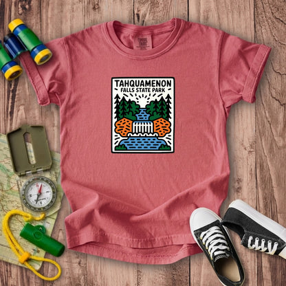 Tahquamenon Falls State Park Kids Cotton T-Shirt