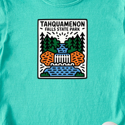 Tahquamenon Falls State Park Kids Cotton T-Shirt