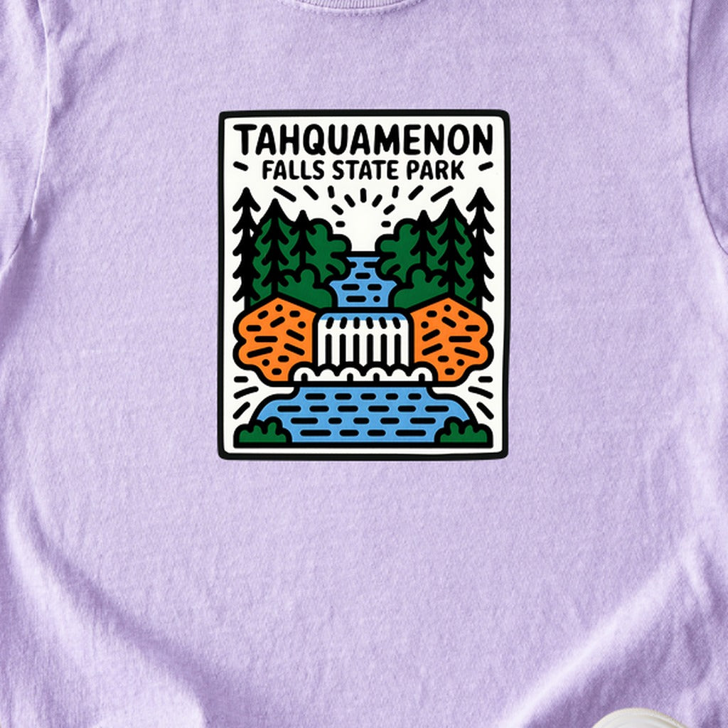 Tahquamenon Falls State Park Kids Cotton T-Shirt