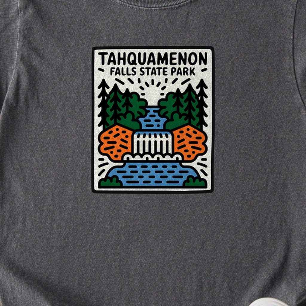 Tahquamenon Falls State Park Kids Cotton T-Shirt
