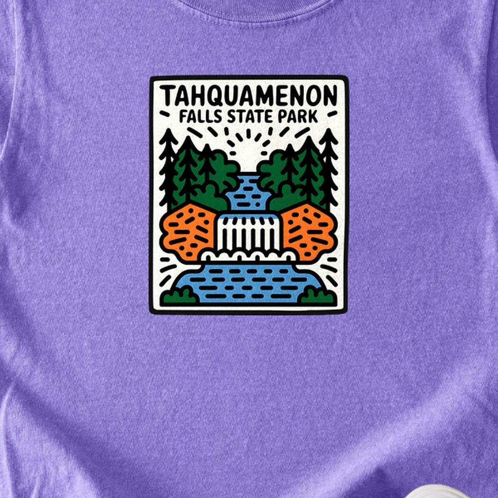Tahquamenon Falls State Park Kids Cotton T-Shirt