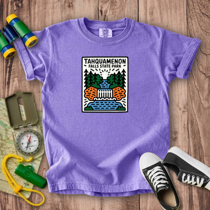 Tahquamenon Falls State Park Kids Cotton T-Shirt