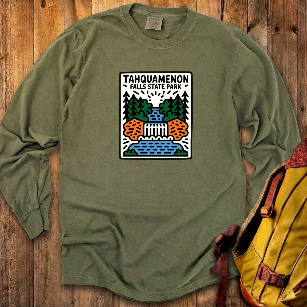 Tahquamenon Falls State Park Cotton Long Sleeve