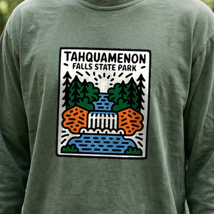 Tahquamenon Falls State Park Cotton Long Sleeve