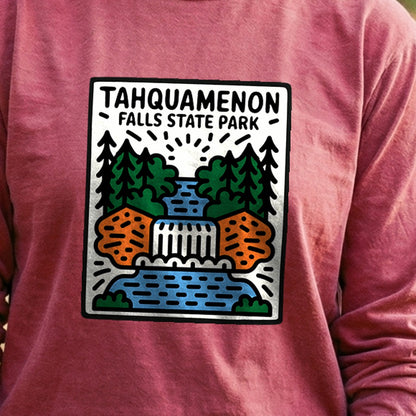 Tahquamenon Falls State Park Cotton Long Sleeve
