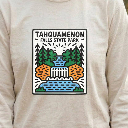 Tahquamenon Falls State Park Cotton Long Sleeve